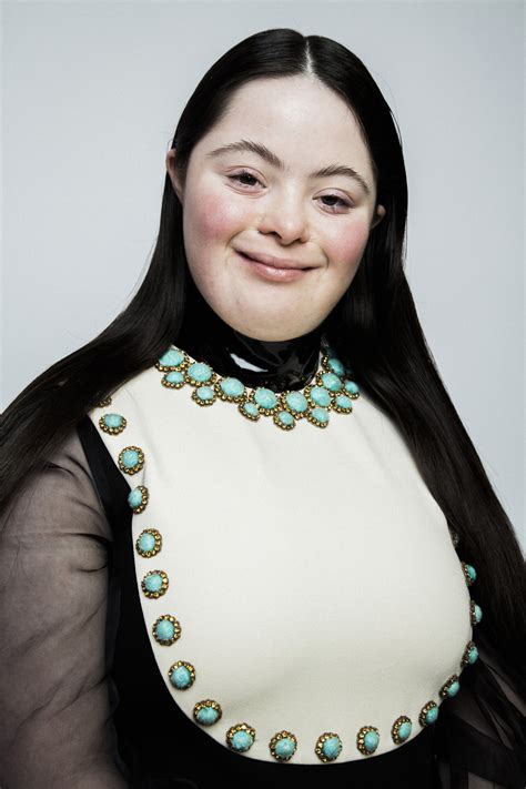 gucci down syndrom|down syndrome model gucci.